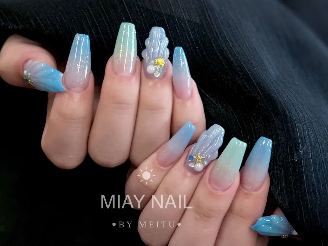 ネイル ハンドネイル 💜MIYA nail鶴見店のネイルデザイン