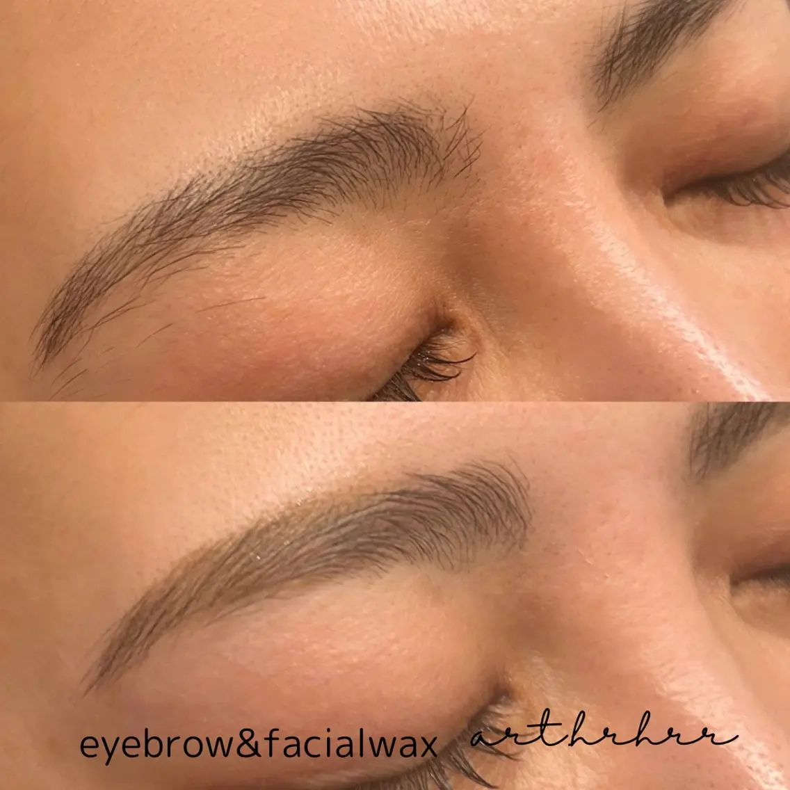 メンズ アイブロウ メンズパーマ ハリウッドブロウリフト メンズアイブロウ 眉毛ワックス脱毛 HBL眉毛&フェイス WAX専門ハルヒラリの眉毛・アイブロウイメージ