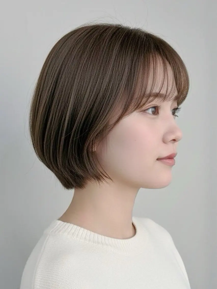 ショート パーマ・レイヤー 髪質改善・TANIのヘアスタイル