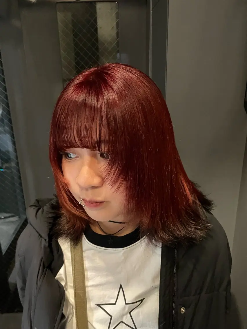 ミディアム PANOLA下北沢 中川夢菜のヘアスタイル