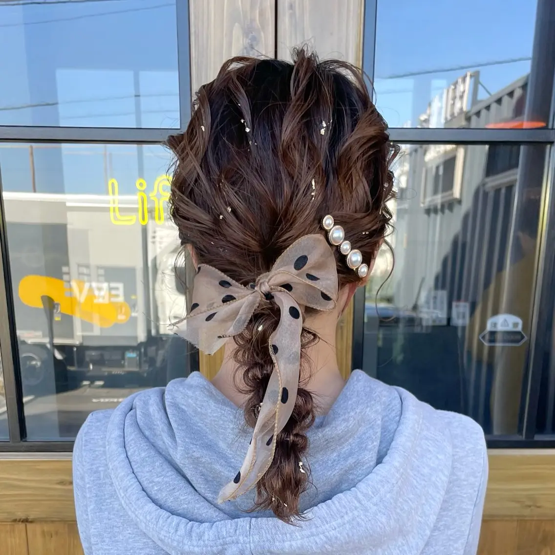 ヘアアレンジ 加藤 結奈のヘアスタイル