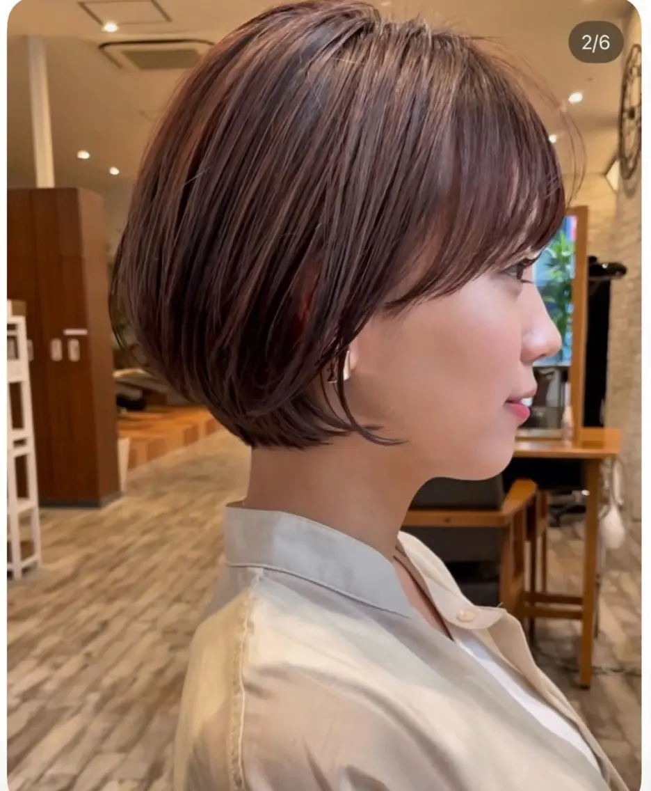 ショート カット ヘアカラー 甲斐美月 /Jr.スタイリストのヘアスタイル