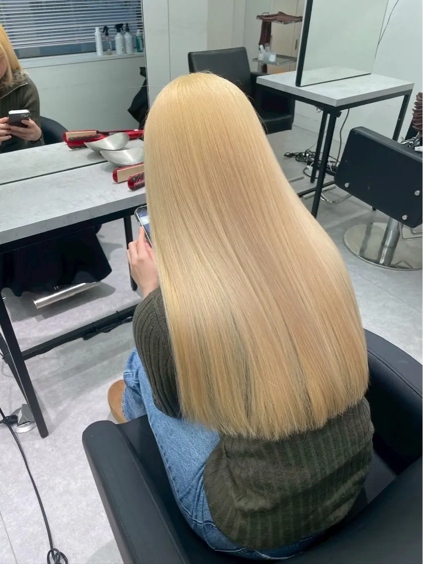 カラー 渋谷 カラー Rukaのヘアスタイル