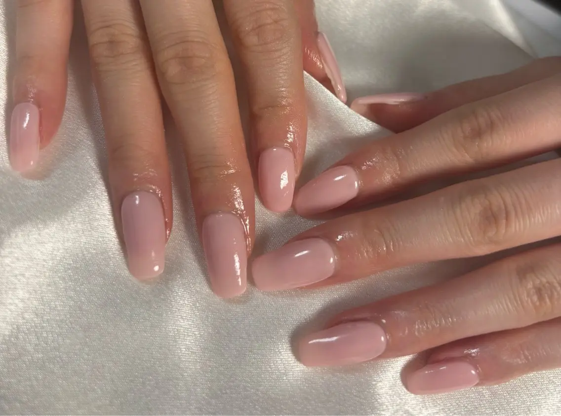 ネイル オーロラネイル 桜ネイル フラワーネイル フットネイル フレンチネイル ハンドネイル kiki nail たまプラーザのネイルデザイン