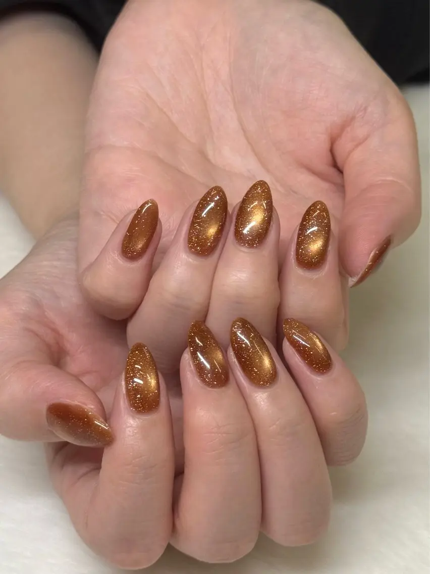 【オフなし🈚️】ハンド✋🏻マグネットネイル💅🏻✨️/北浦和/パラジェル変更可◎の写真