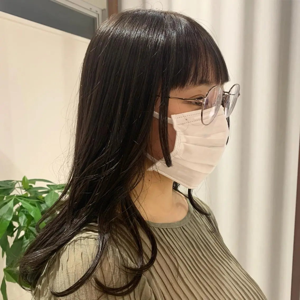 セミロング 🤍顔まわりカット/ ボブ/SHIMADAのヘアスタイル