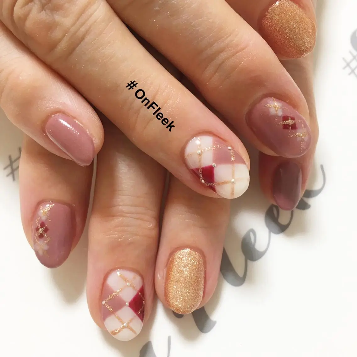 ネイル ハンドネイル NailSalon ＃OnFleekのネイルデザイン
