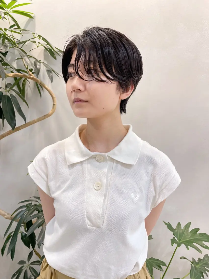ショート 青木 優歩のヘアスタイル