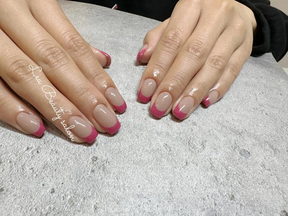 カラー ネイル Lea Beauty salonのネイルデザイン