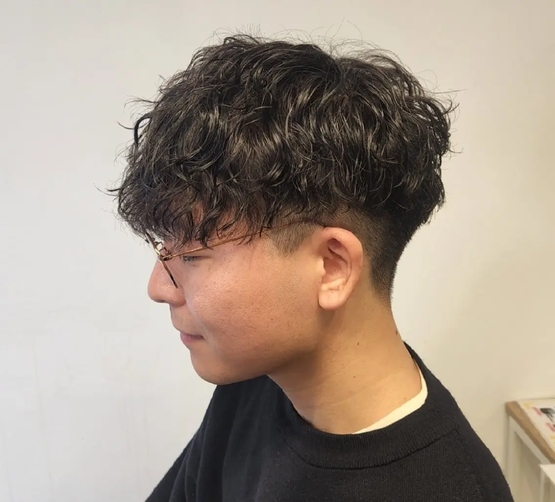 ショート パーマ メンズ 【イケメン風パーマ】 SHOFYのヘアスタイル