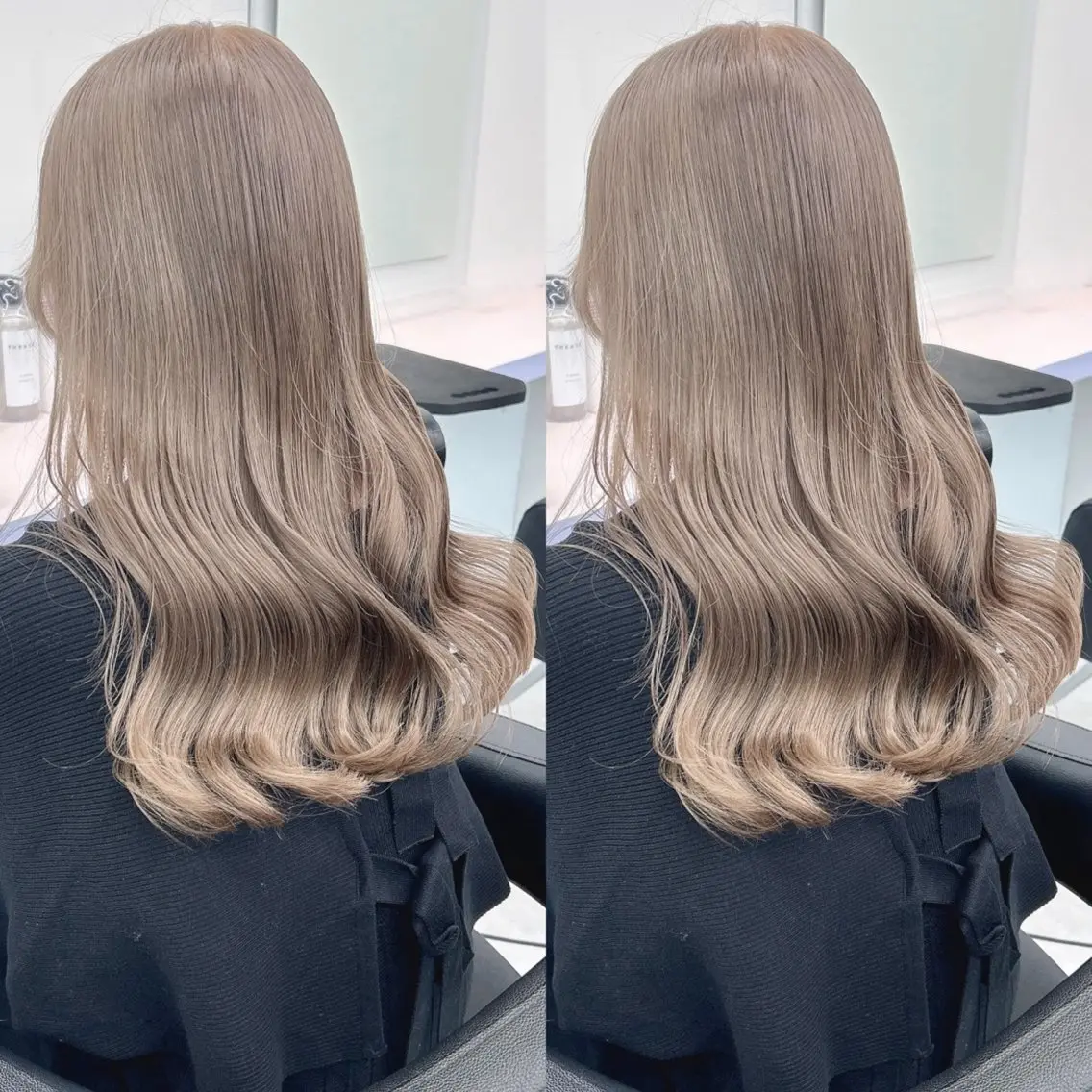 セミロング ヘアカラー 🇰🇷韓国ヘア特化 ヒロキ🇰🇷のヘアスタイル