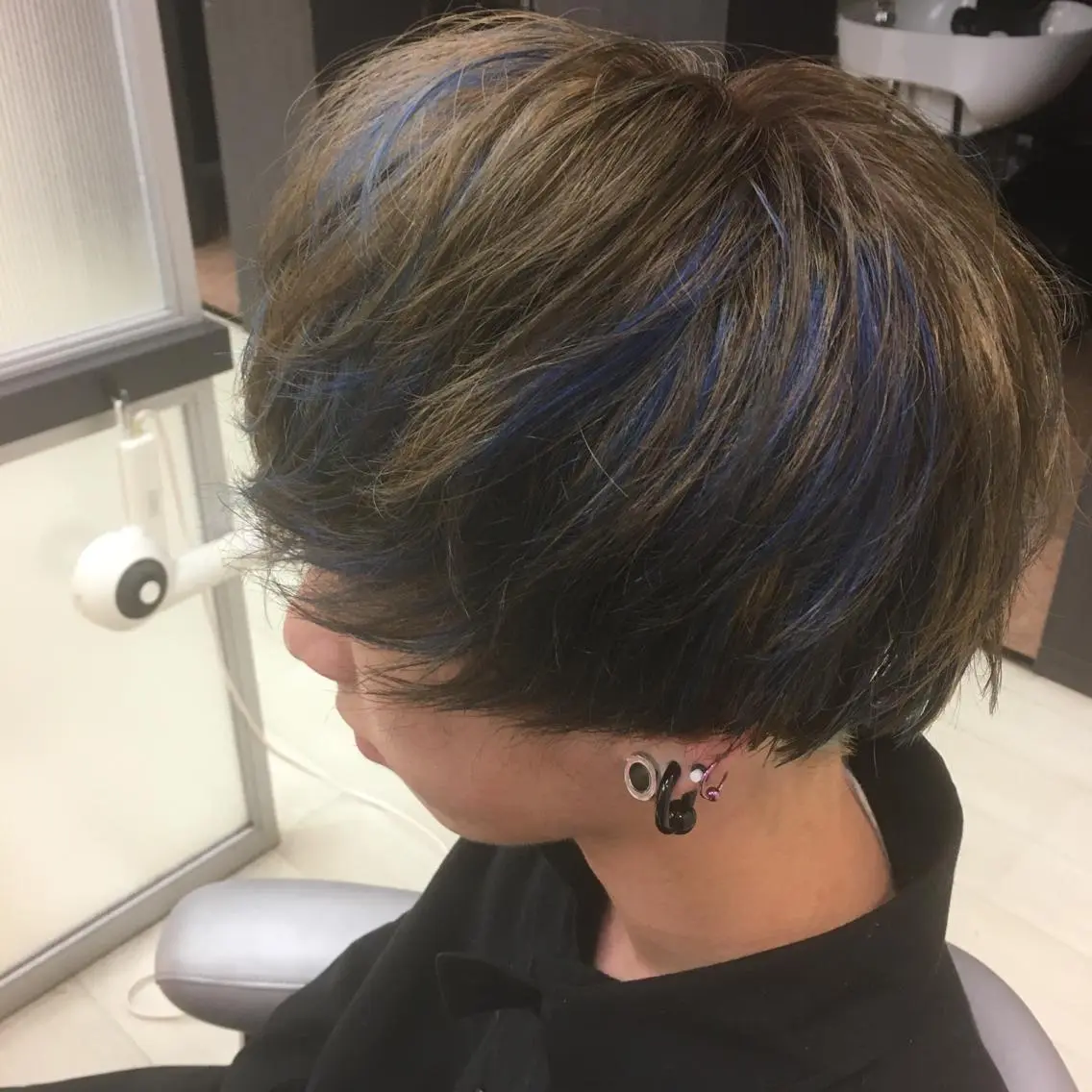 カラー メンズ マッシュ Kaede .のヘアスタイル
