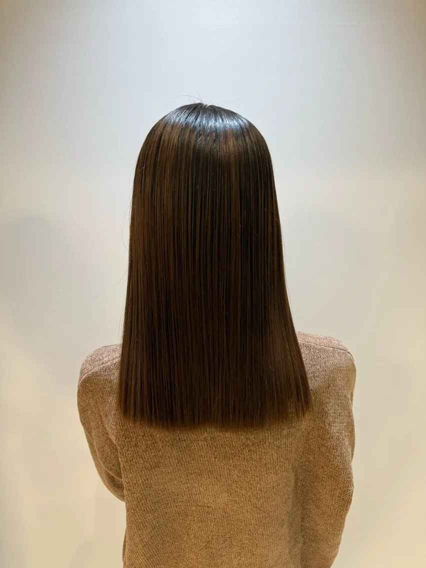 ナチュラル縮毛矯正🍀トリートメント付の写真