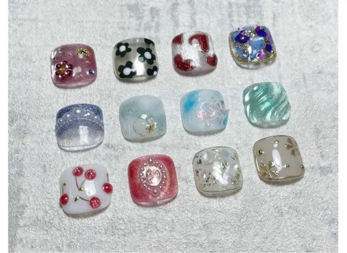 ネイル フットネイル Aspii アスピーのネイルデザイン