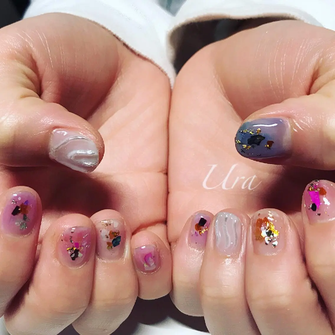 ネイル ニュアンスネイル UrakoNail 《nail》のネイルデザイン