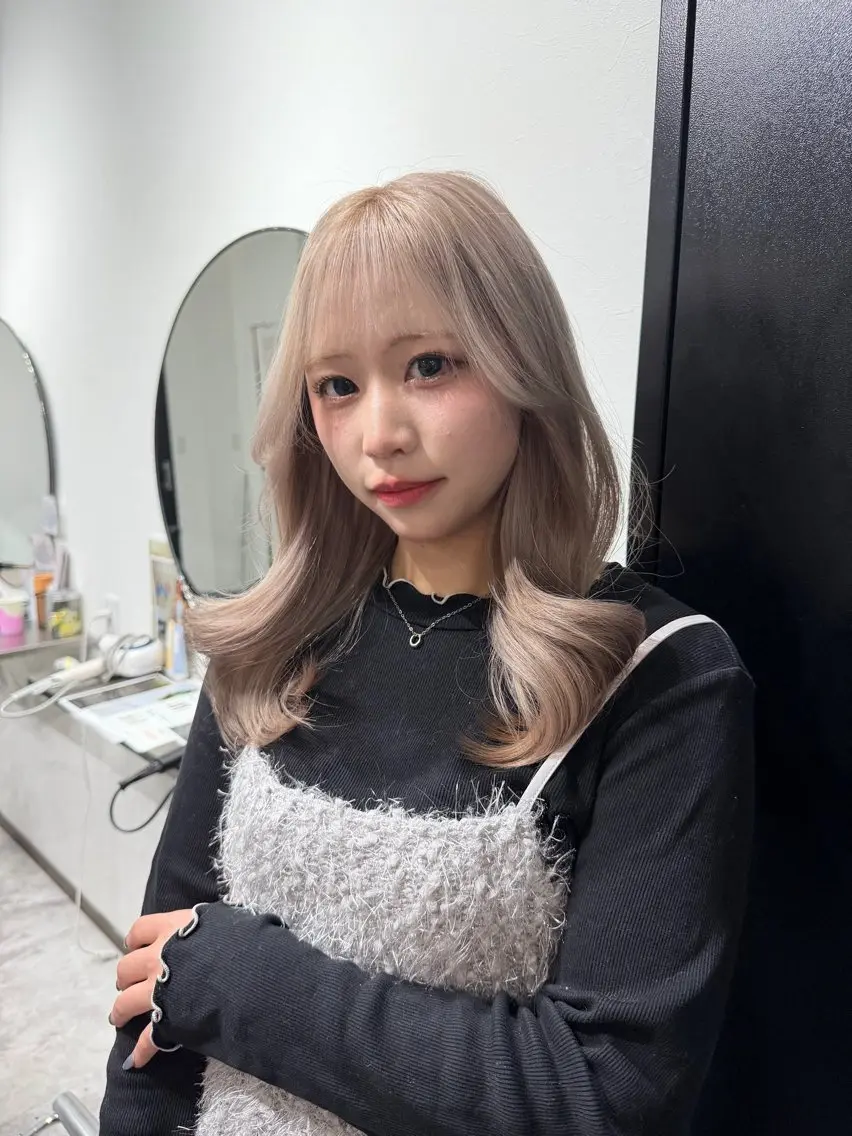 ☆1ブリーチ☆最先端髪質改善ブリーチ+透明感UPうる艶カラー+システムTR ¥26980→¥13980の写真