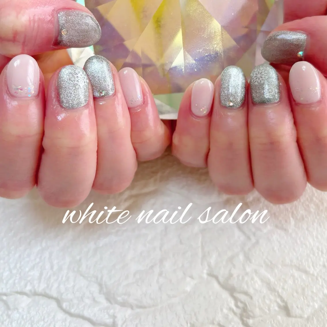ネイル フットネイル ハンドネイル white nail salonのネイルデザイン
