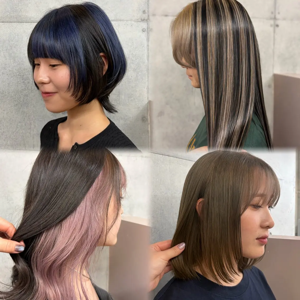 カラー ヘアカラー 🖤里央愛🖤 カットモデル募集中のヘアスタイル