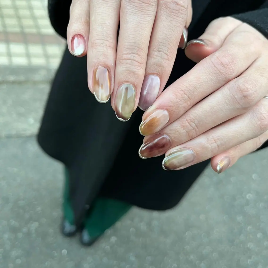 ネイル ハンドネイル ett _のネイルデザイン