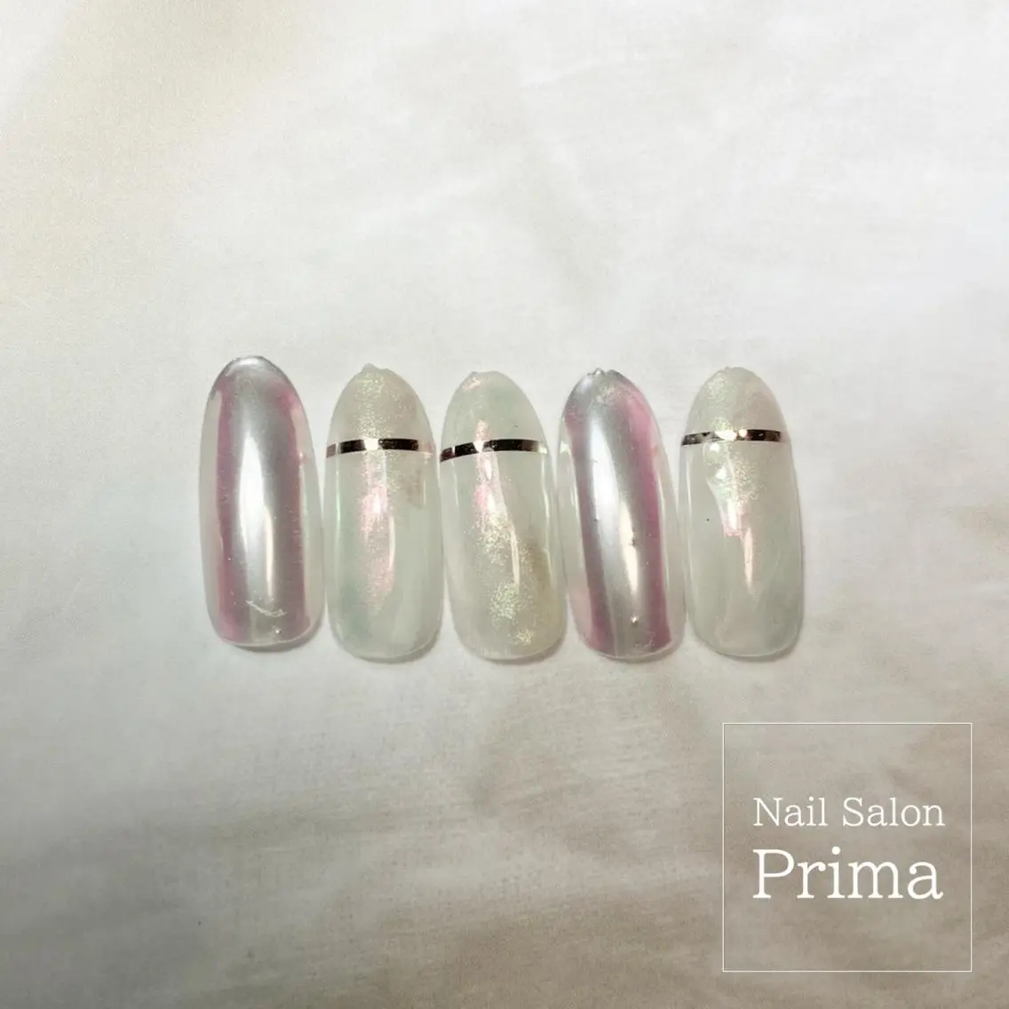 ミディアム ネイル SalonPrima 西院Nail&Eyeのネイルデザイン