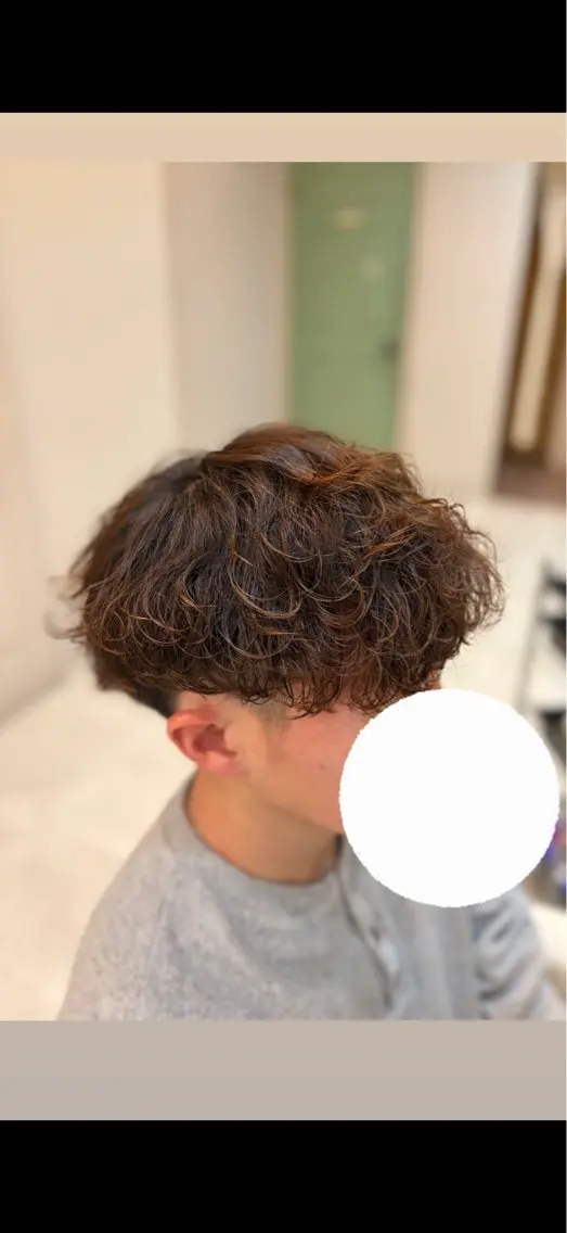 パーマ カット パーマ りゅうせい ／モデル募集中のヘアスタイル