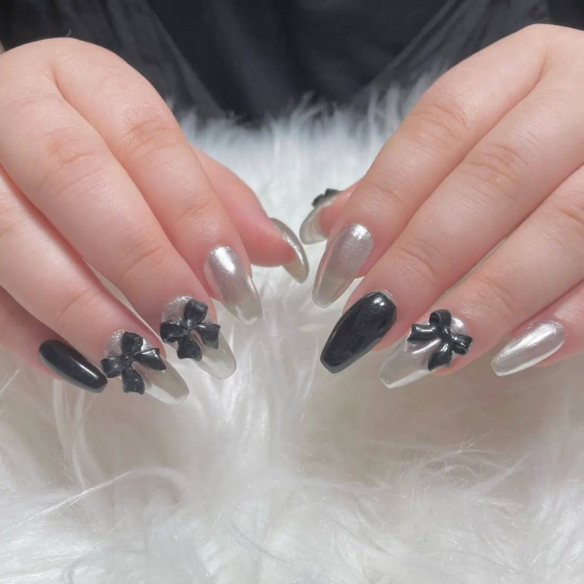 ネイル ミラーネイル h's dazz harukaのネイルデザイン