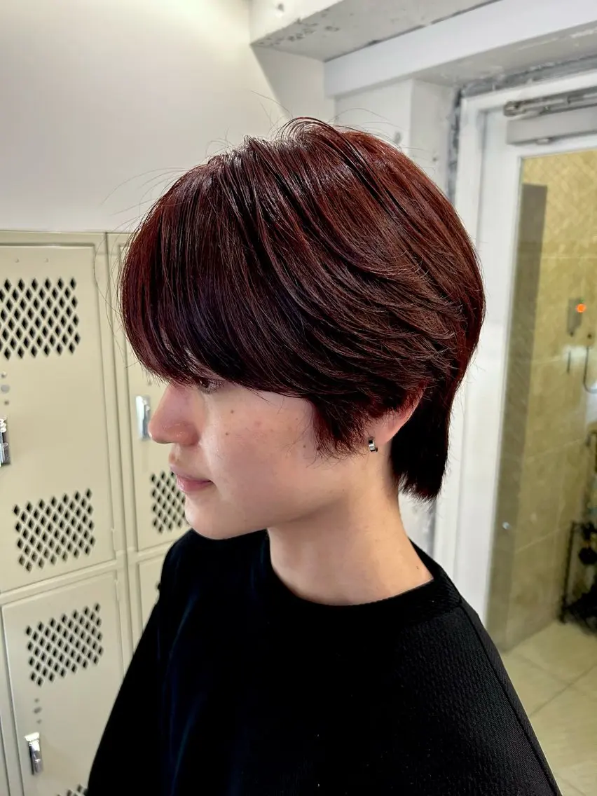 メンズ カット ヘアカラー トリートメント 天神大名メンズ特化 シュウのヘアスタイル
