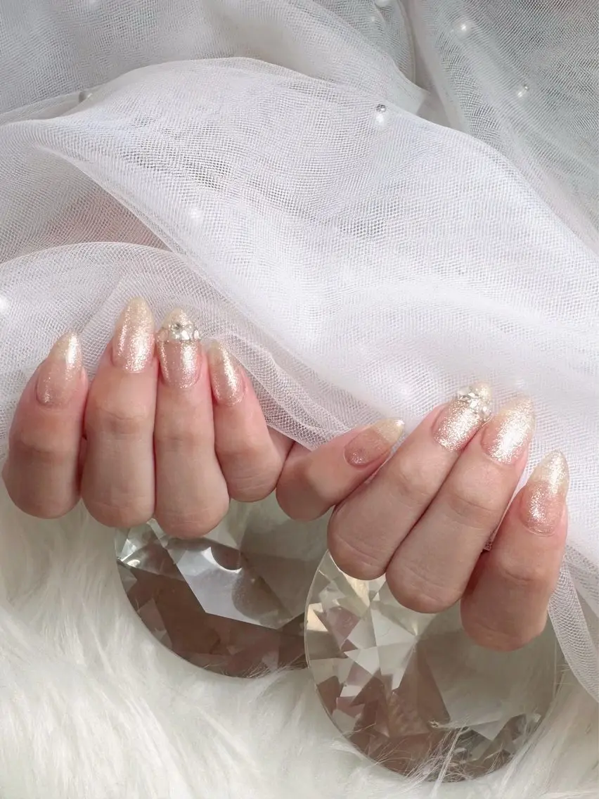 シンプルネイルの写真