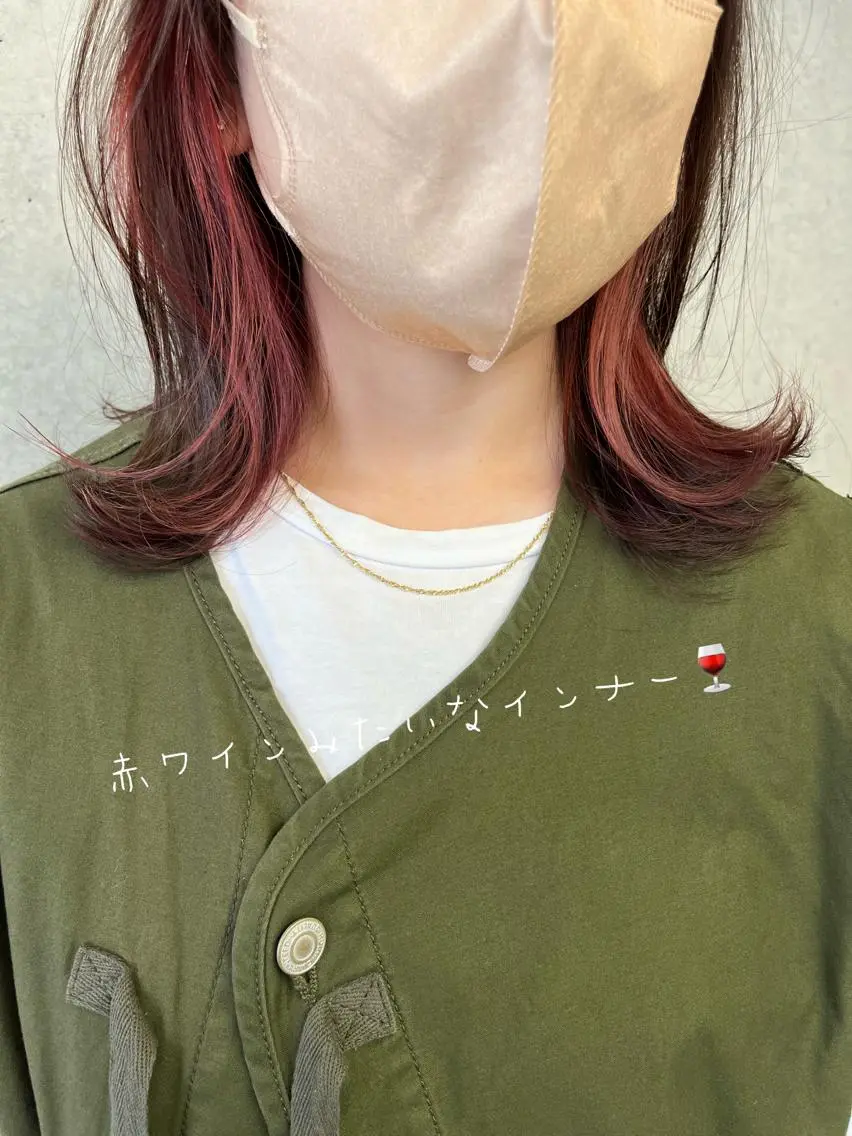 似合わせカット+イヤリングカラー+ハイケアトリートメントの写真