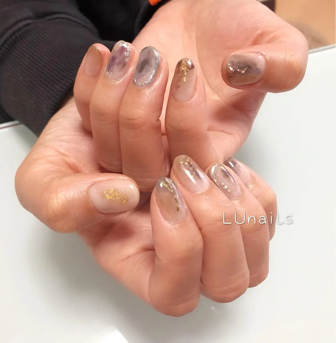 ネイル アートネイル LUnails MAHOのネイルデザイン