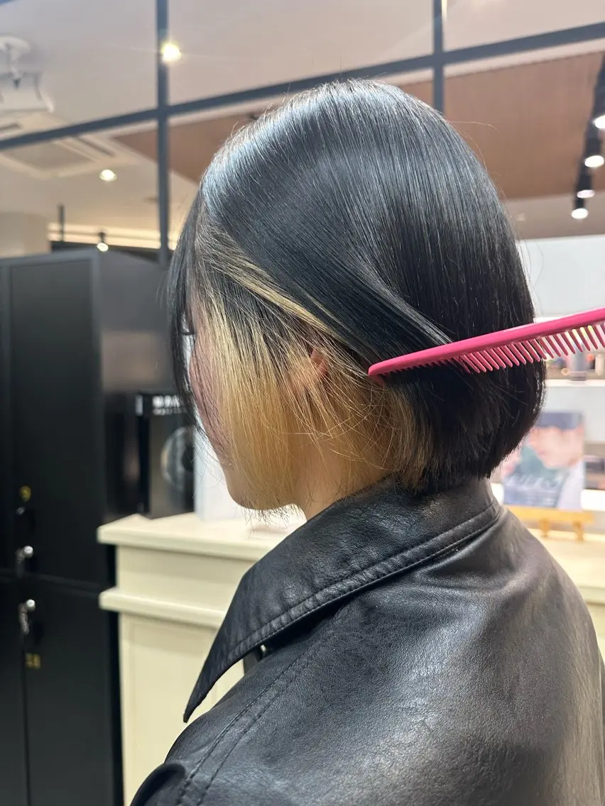 ショート 【育休中】EARTH 荒井店HARUNAのヘアスタイル