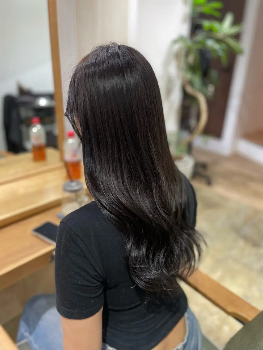 ロング アッシュ アッシュブラウン 🖤keina🖤 詳細必読:*･のヘアスタイル
