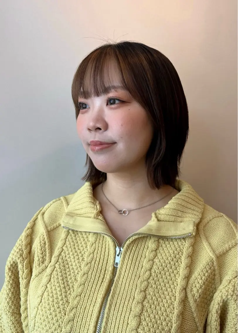【月曜よる限定０円🌙】ボブ･ショート･ミディアム✂️(現在の長さから3cm以上切らせて頂ける方限定◎)の写真