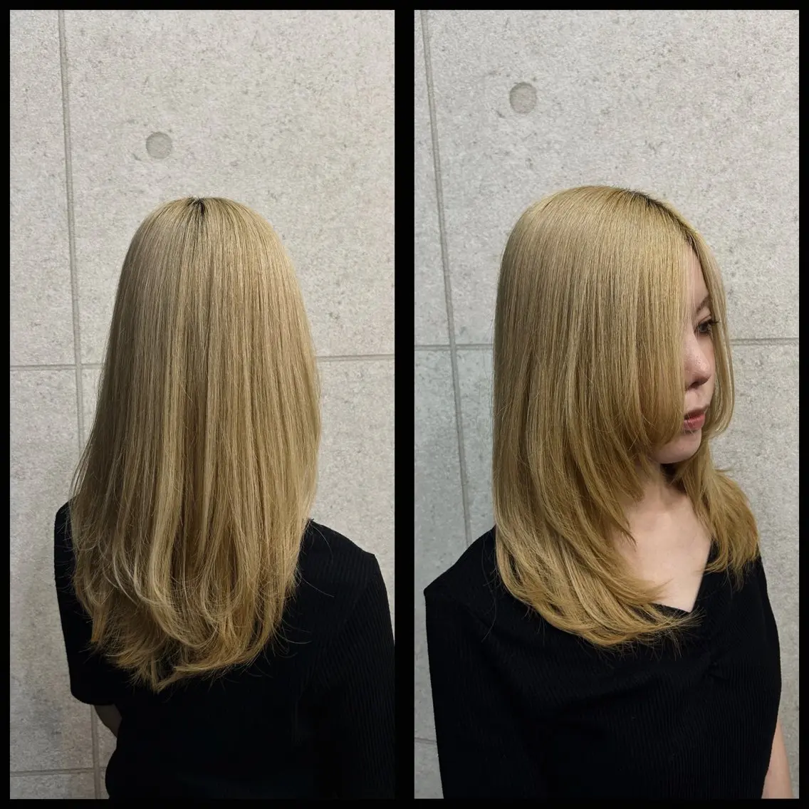 ロング レイヤーカット ♠️Anli♠️ KOTA🐈‍⬛のヘアスタイル