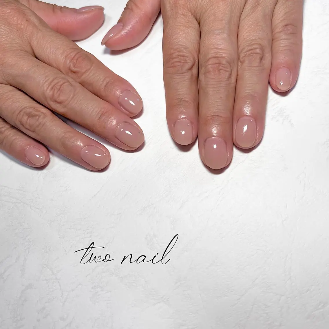 ネイル アートネイル フットネイル ハート ニュアンスネイル ホワイト ハンドネイル two nailのネイルデザイン