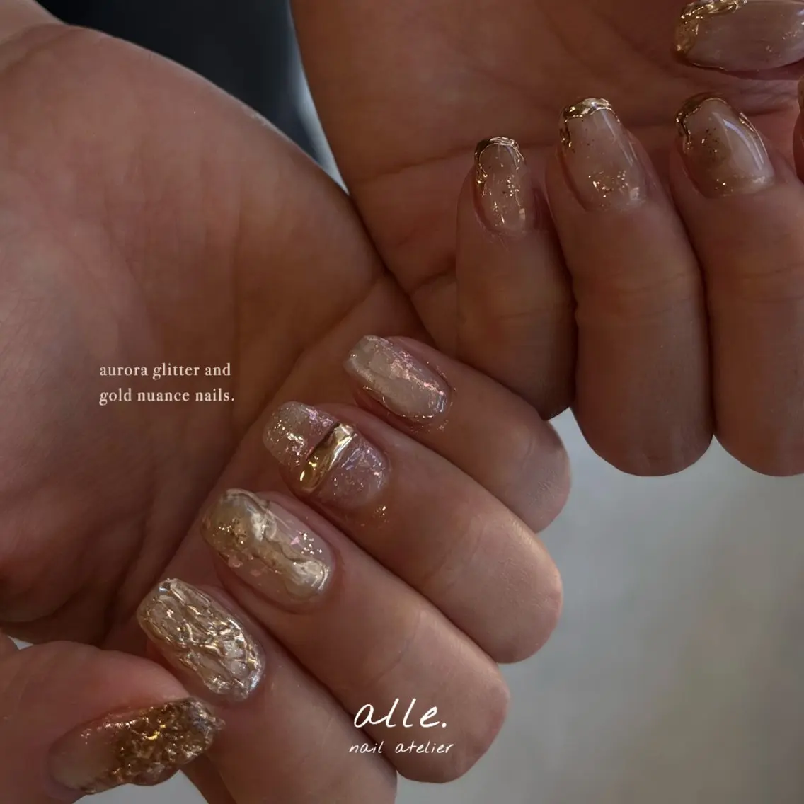 ネイル ハンドネイル atelier alle.のネイルデザイン