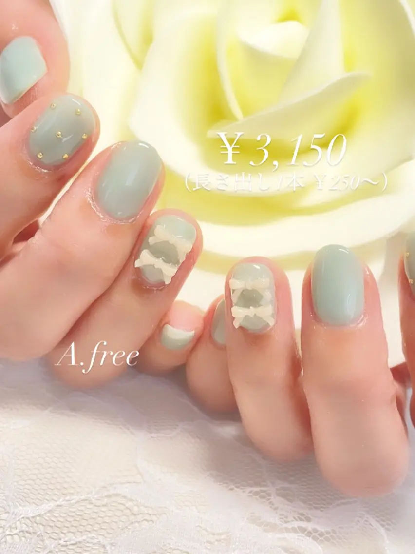 ネイル A.free✧*｡ アレルギー対応✧*｡のネイルデザイン