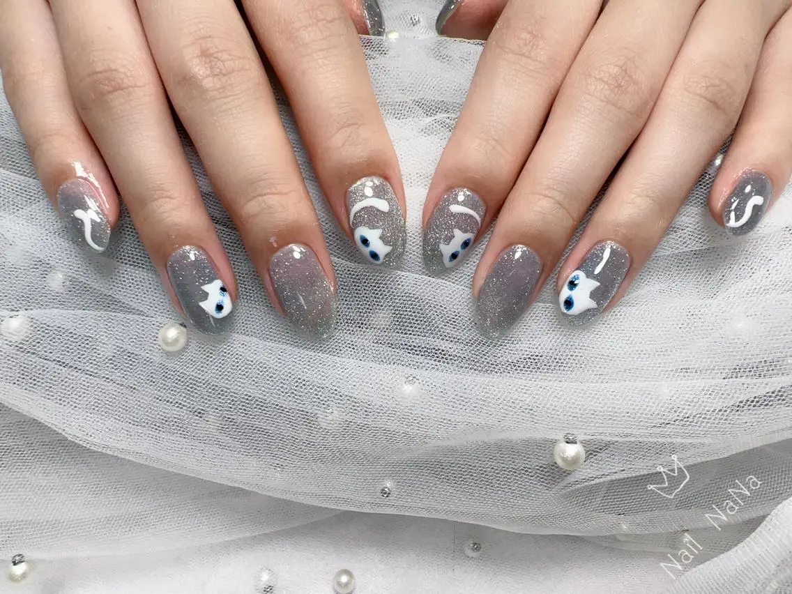 ショート カラー ネイル ハンドネイル Nail NaNaのネイルデザイン