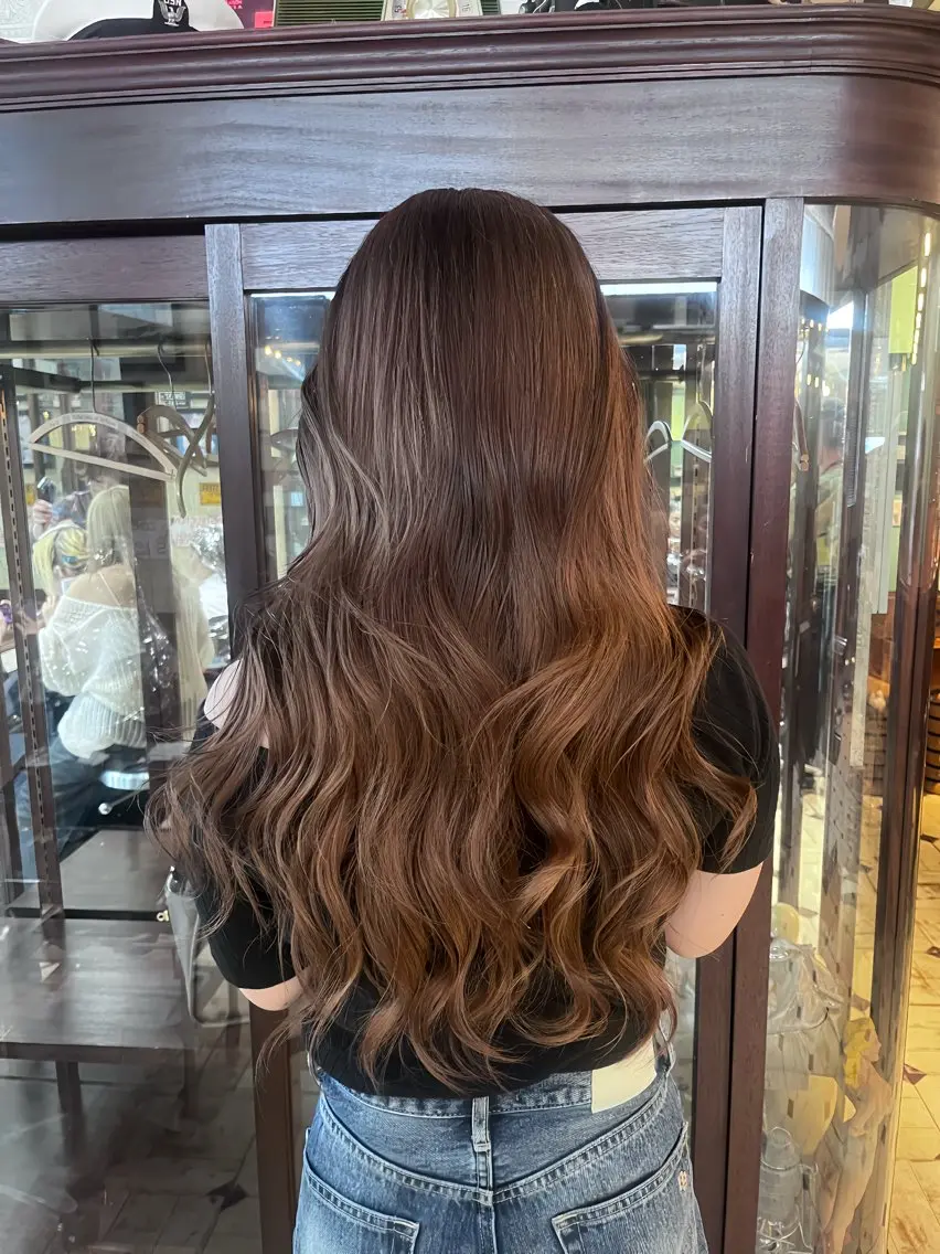 ロング 川村 太雅のヘアスタイル