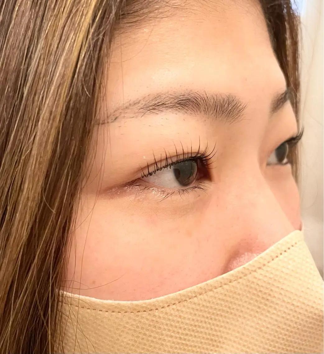マツエク・マツパ パリジェンヌラッシュリフト ニコットラッシュ 難波加藤の眉毛・アイブロウイメージ