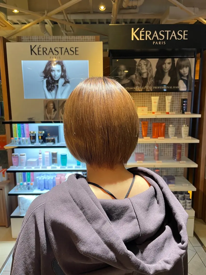 ミディアム 髪質改善 阿部 祥大のヘアスタイル