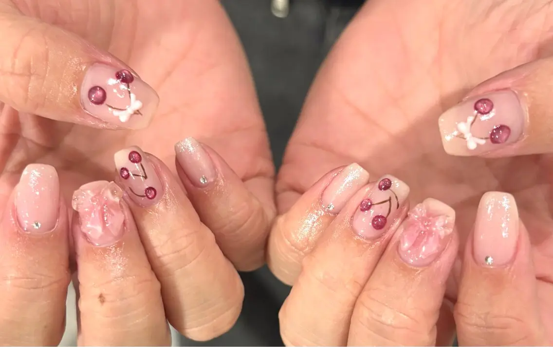 ネイル ハンドネイル joieange 難波店 藤谷ルディアのネイルデザイン