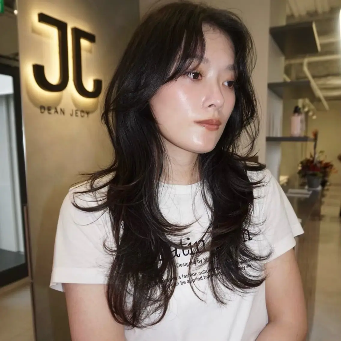 ロング カラー カット DEAN JECYのヘアスタイル