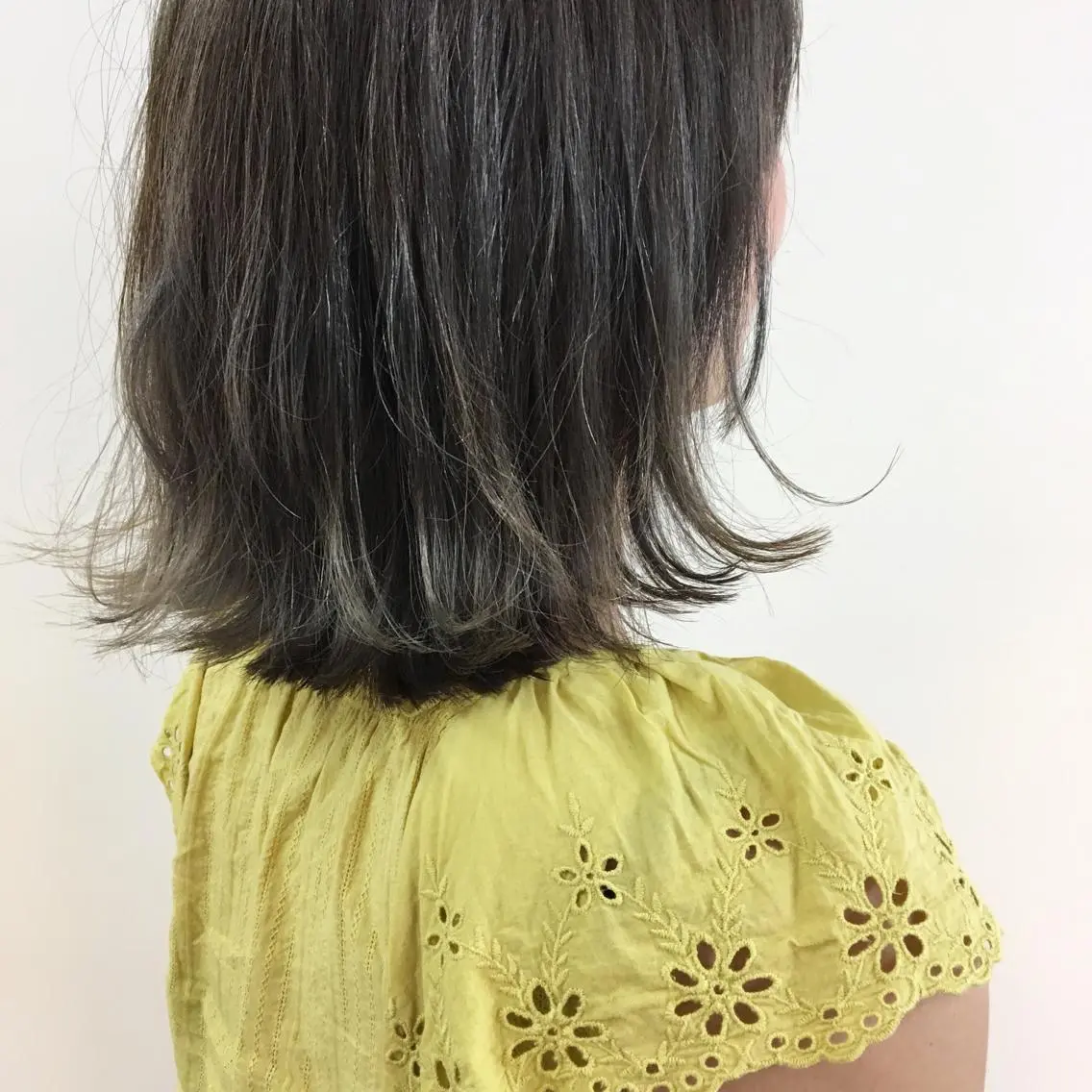 ミディアム カラー ヘアアレンジ タナカ タクヤのヘアスタイル
