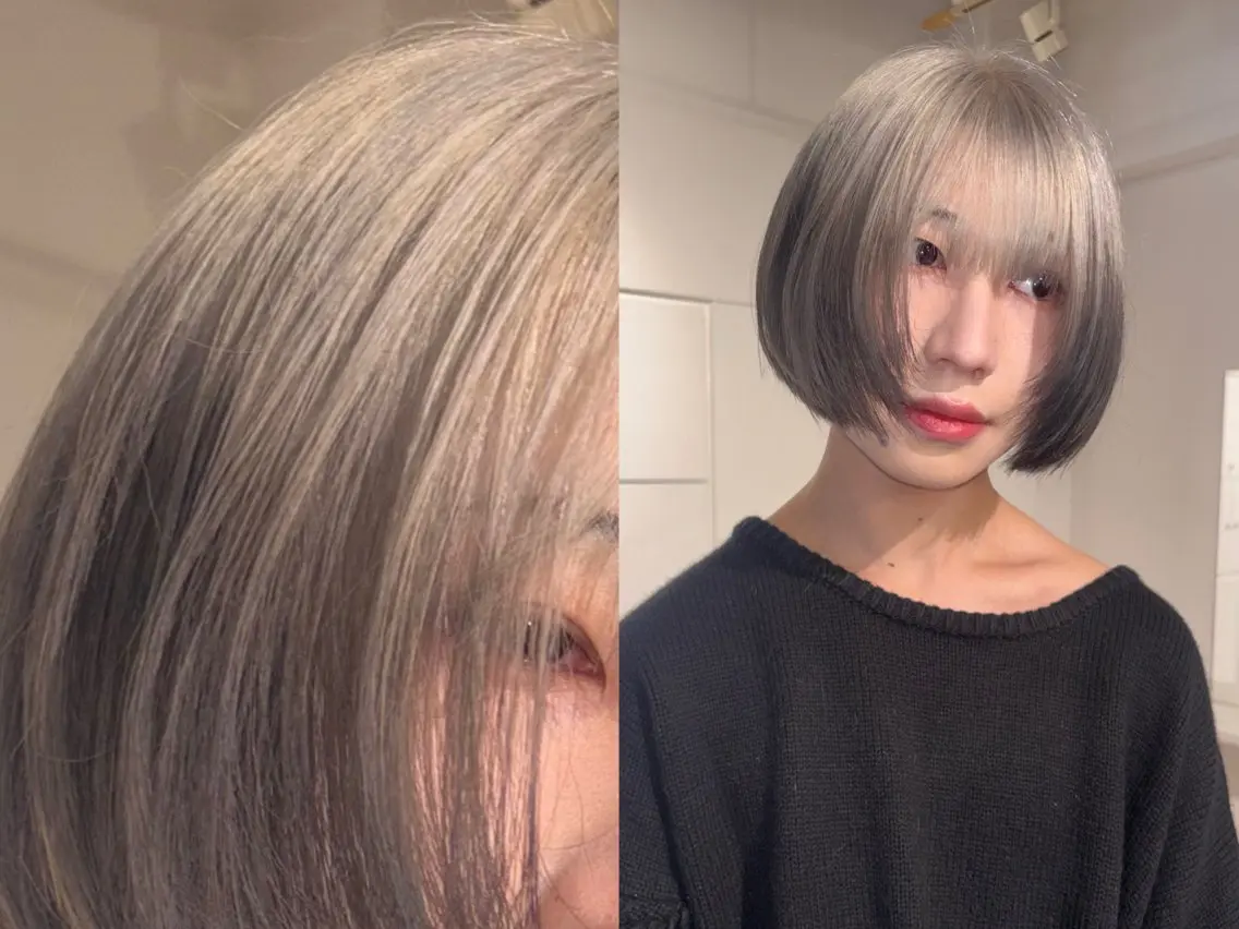 カラー ヘアカラー ブリーチ/デザイン 🎀Kanoのヘアスタイル