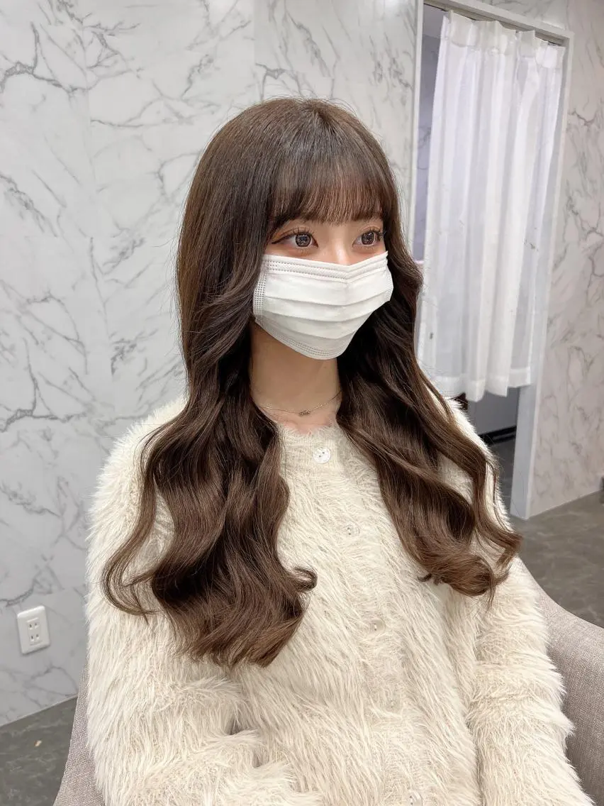 ✨最高級カラー✨（ケアカラーもあります）上品韓国ヘア🇰🇷の写真
