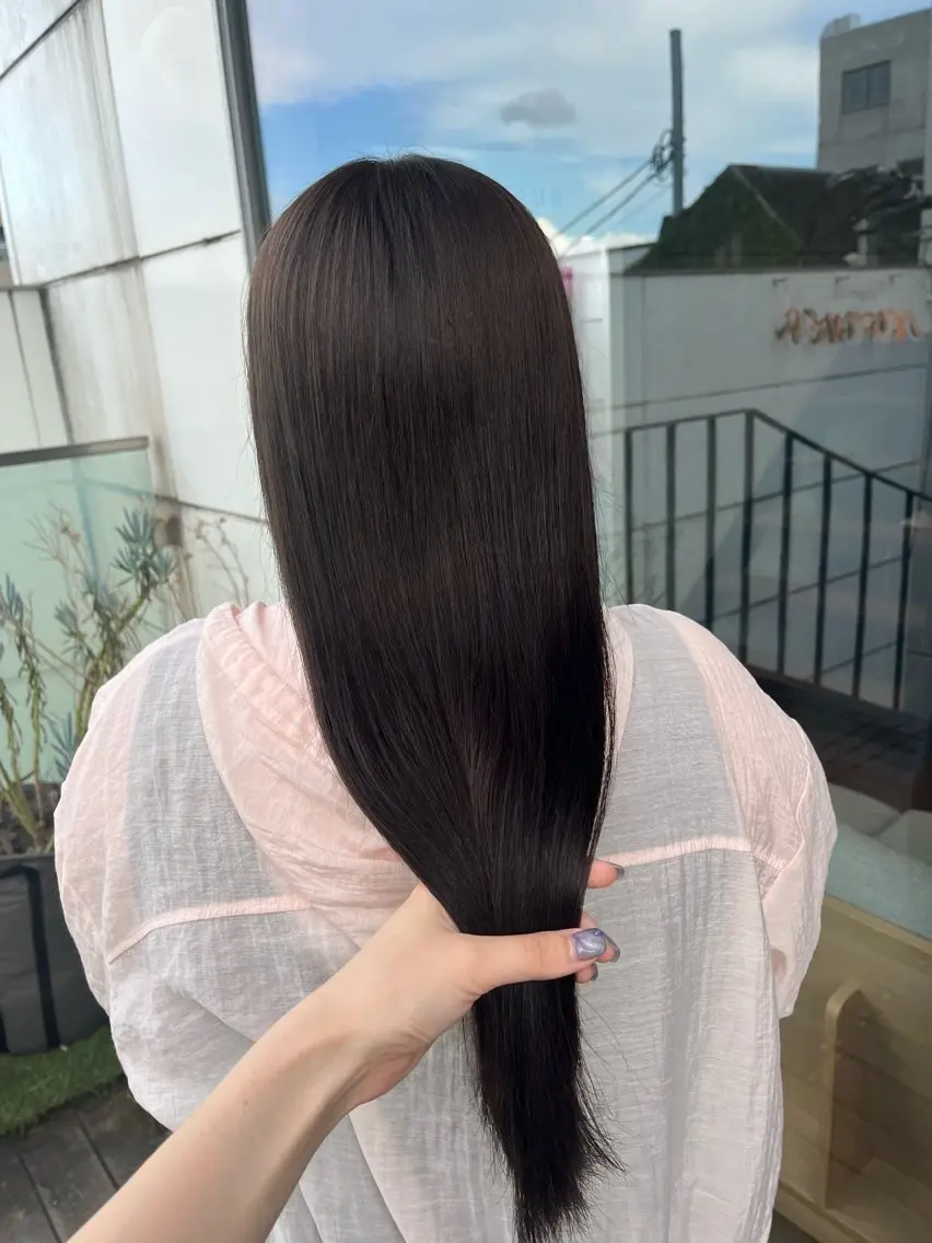 ロング カラー カット ヘアカラー トリートメント ヒラノホナミ 🫧艶髪🫧髪質改善のヘアスタイル