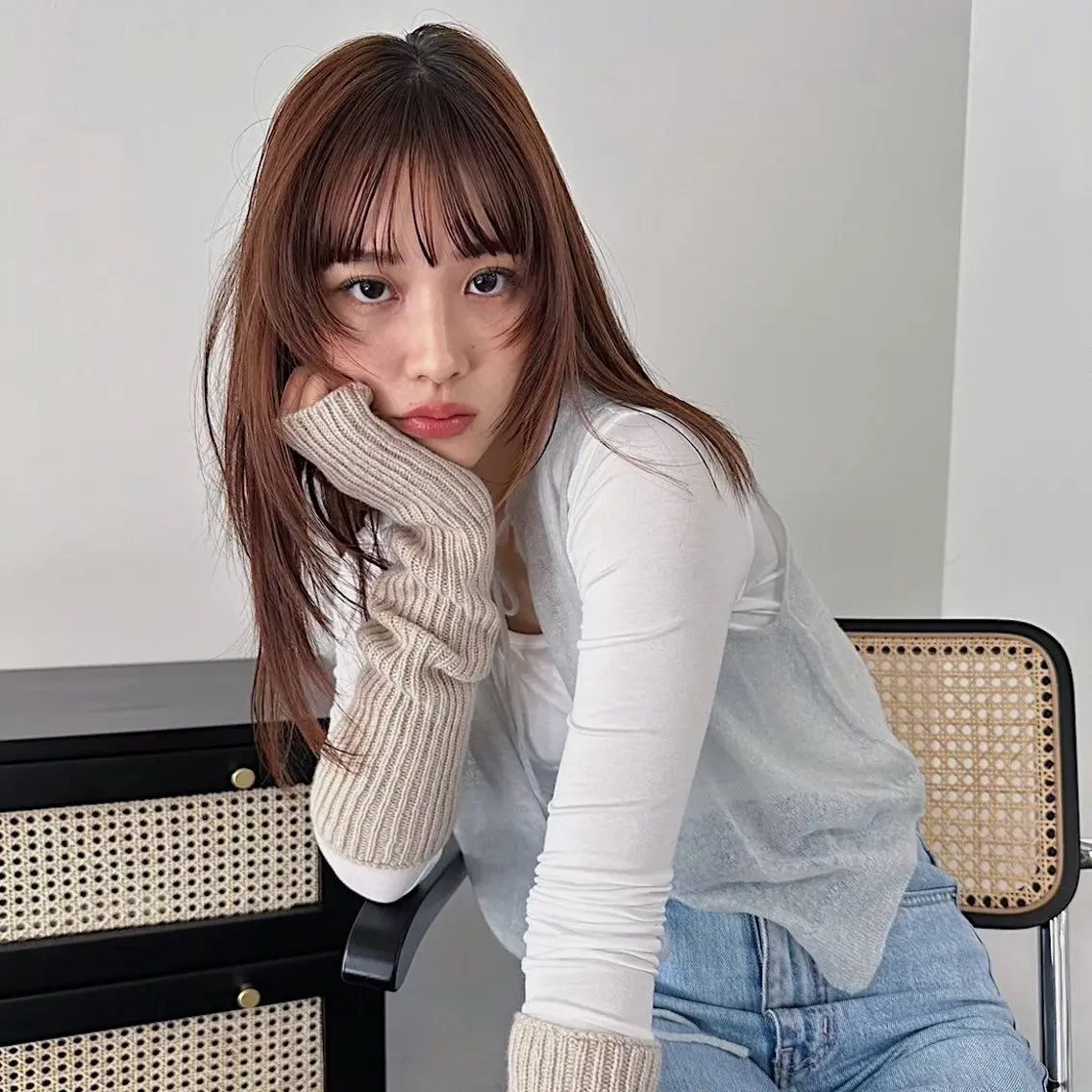 ロング カット ヘアカラー トリートメント 小田 大樹のヘアスタイル