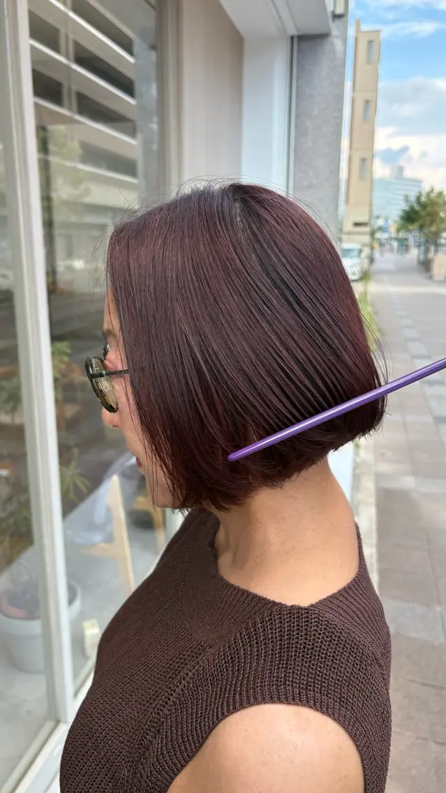 ミディアム ヘアカラー さくらこ/メンズ カットモデルのヘアスタイル