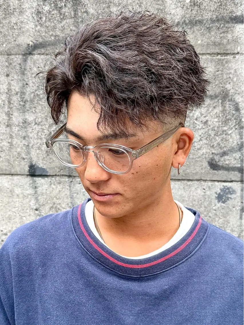 パーマ メンズ パーマ 横浜/カラー /パーマ/琉太のヘアスタイル